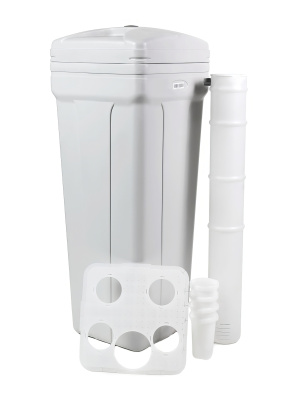 Солевой бак Raifil на 70 л используется в системах водоочистки и умягчения воды